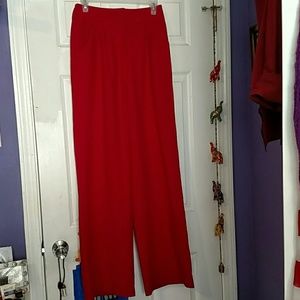 Kardashian Red Dress Pants